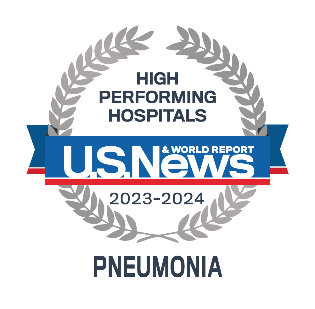 US News High Performing Hospitals Pneumonia