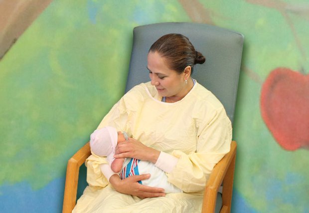 Cuddler Program for NICU Babies at Doctors Hospital